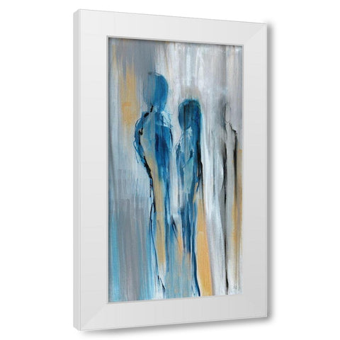 Just A Memory I White Modern Wood Framed Art Print by Jill, Susan
