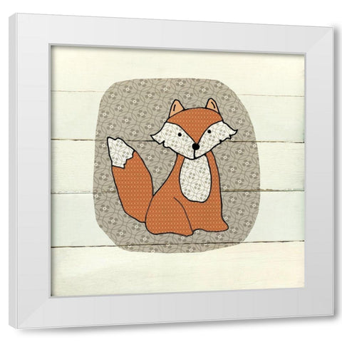 Woodland White Modern Wood Framed Art Print by Robinson, Carol