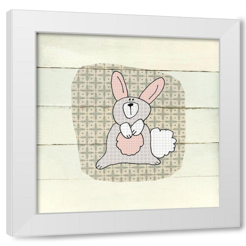 Woodland White Modern Wood Framed Art Print by Robinson, Carol