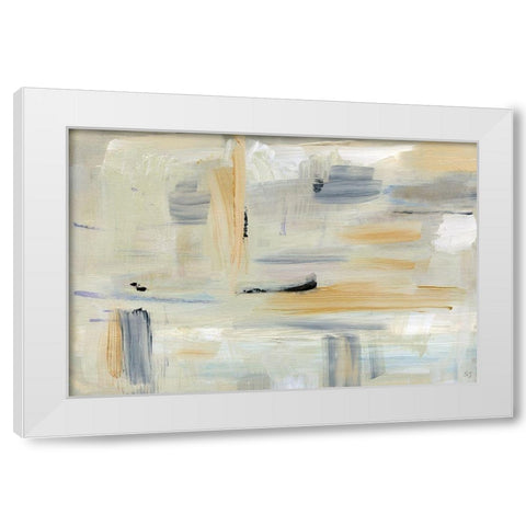 Mountain Air I White Modern Wood Framed Art Print by Jill, Susan