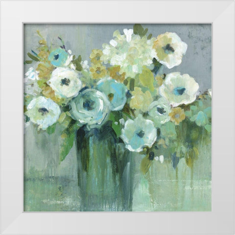 Fresh Cut White Modern Wood Framed Art Print by Robinson, Carol