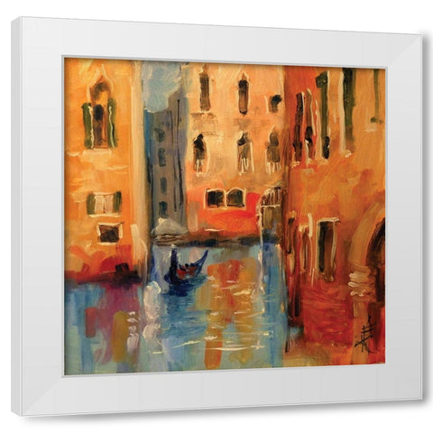 Venice II White Modern Wood Framed Art Print by Farrall Doyle, Anne