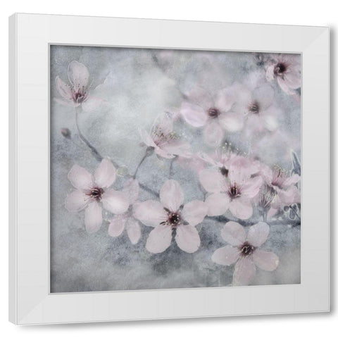 Spring Melody II White Modern Wood Framed Art Print by Weisz, Irene
