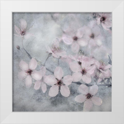 Spring Melody II White Modern Wood Framed Art Print by Weisz, Irene