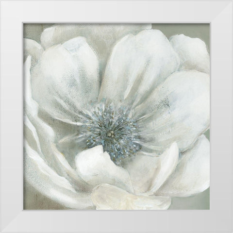 Opalescence I White Modern Wood Framed Art Print by Robinson, Carol