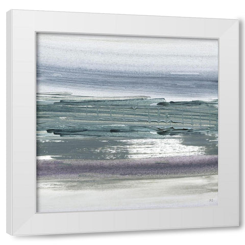 Sahara I White Modern Wood Framed Art Print by Jill, Susan