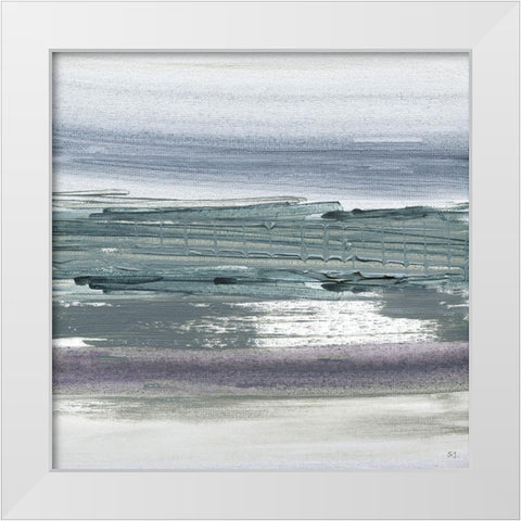 Sahara I White Modern Wood Framed Art Print by Jill, Susan