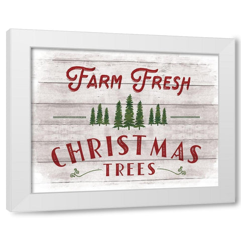 Farm Fresh White Modern Wood Framed Art Print by Murray, Amanda