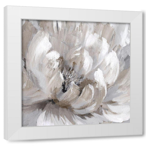 Burst of Spring II White Modern Wood Framed Art Print by Nan