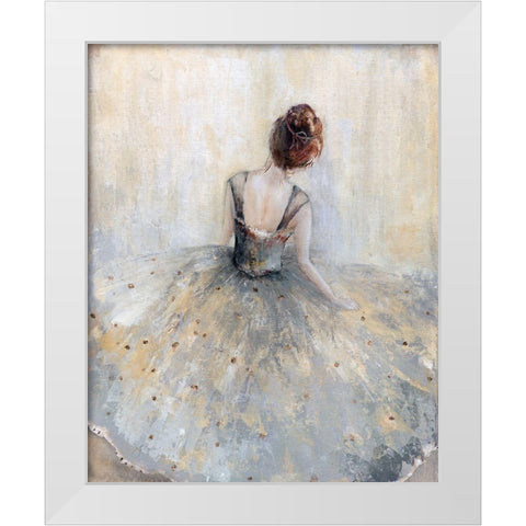 Beautiful White Modern Wood Framed Art Print by Tava Studios