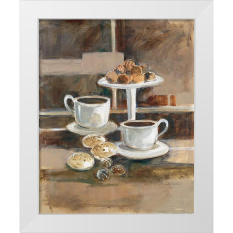 Sweet Cravings I White Modern Wood Framed Art Print by Oesterle, Roz