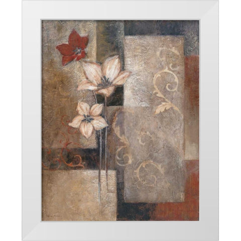 Modern Magic I White Modern Wood Framed Art Print by Abrahams, Rosie