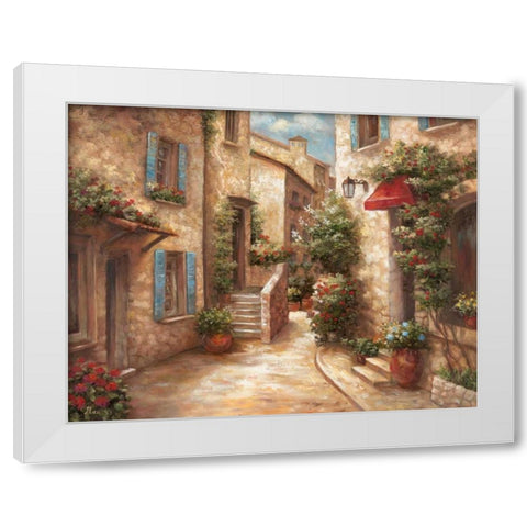 Italiano Villagio I White Modern Wood Framed Art Print by Nan