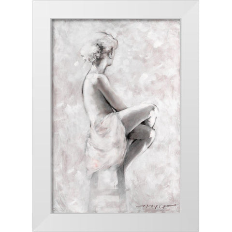 Soft Rhapsody I White Modern Wood Framed Art Print by Orme, E. Anthony