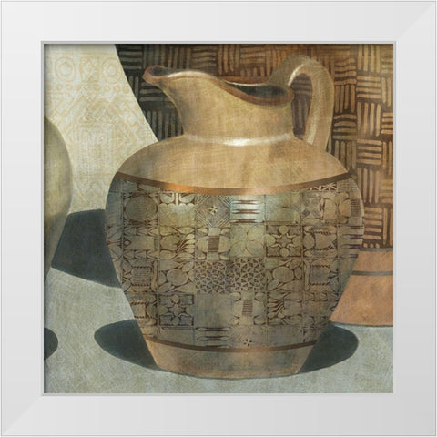 African Water White Modern Wood Framed Art Print by Robinson, Carol