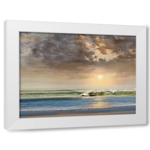 Through The White Modern Wood Framed Art Print by Calascibetta, Mike