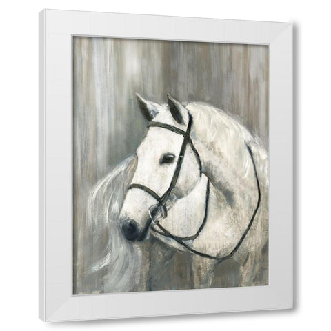 Daydream White Modern Wood Framed Art Print by Swatland, Sally