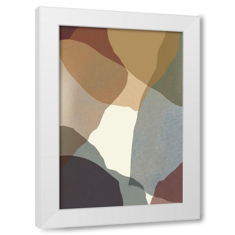 Sedona White Modern Wood Framed Art Print by Donovan, Kelly