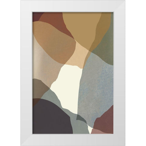 Sedona White Modern Wood Framed Art Print by Donovan, Kelly