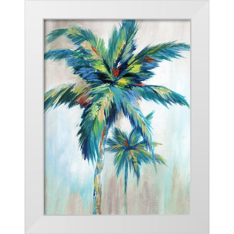 Bright Breeze I White Modern Wood Framed Art Print by Nan