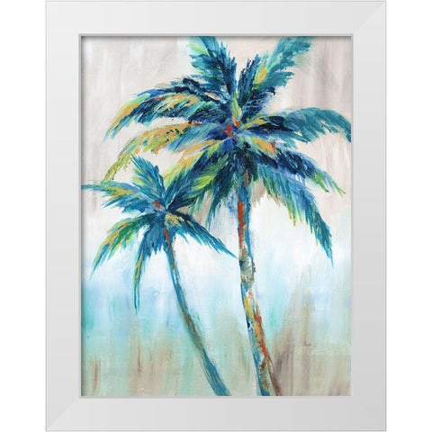 Bright Breeze II White Modern Wood Framed Art Print by Nan