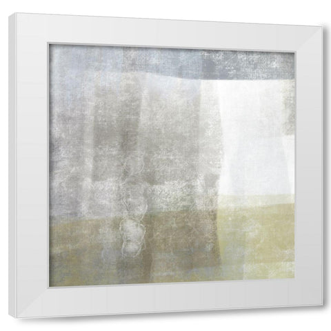 Highland Fog II White Modern Wood Framed Art Print by Nan
