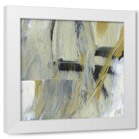 Alder Creek III White Modern Wood Framed Art Print by Jill, Susan