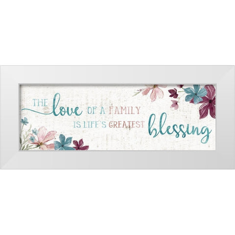 Lifes Greatest White Modern Wood Framed Art Print by Robinson, Carol