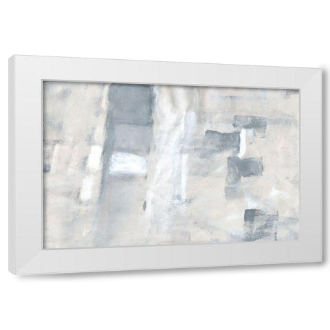 Fogscape I White Modern Wood Framed Art Print by Pattinian, Merri