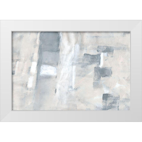 Fogscape I White Modern Wood Framed Art Print by Pattinian, Merri