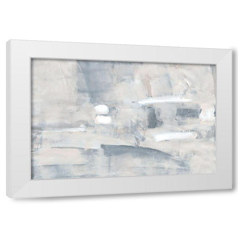 Fogscape II White Modern Wood Framed Art Print by Pattinian, Merri