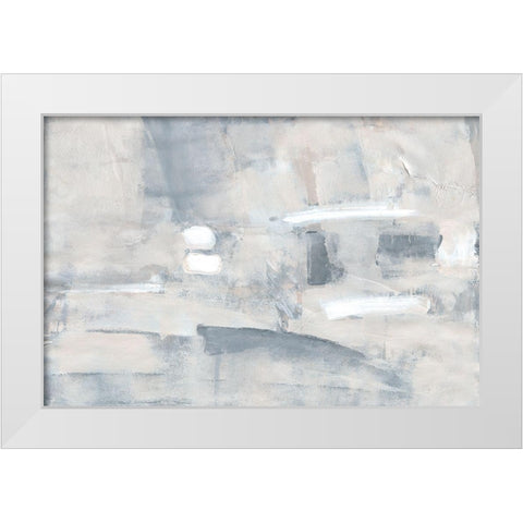 Fogscape II White Modern Wood Framed Art Print by Pattinian, Merri