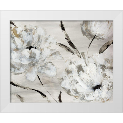 Misty Morning White Modern Wood Framed Art Print by Craven, Katrina