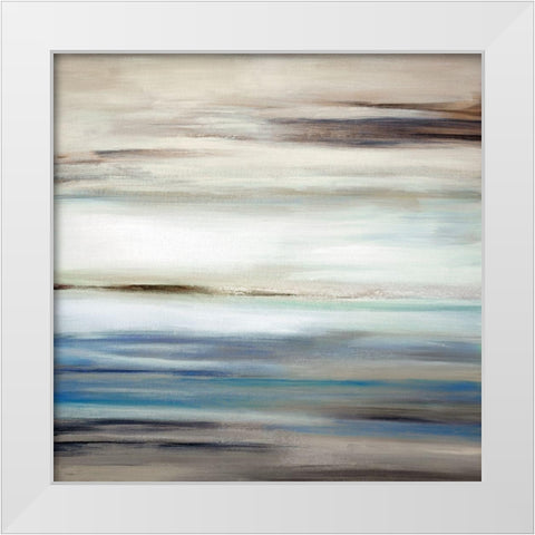 Sanibel Surprise White Modern Wood Framed Art Print by Shapiro, Judith