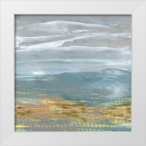 Debruce II White Modern Wood Framed Art Print by Jill, Susan