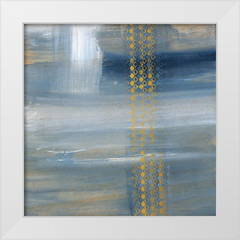 Touching The Sky II White Modern Wood Framed Art Print by Jill, Susan