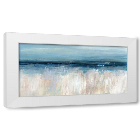 High Tide White Modern Wood Framed Art Print by Jill, Susan