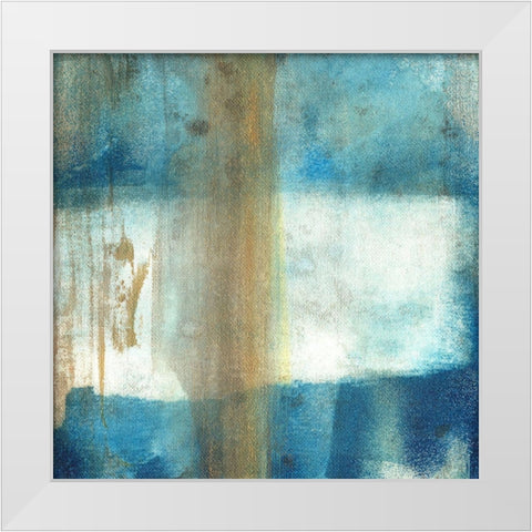 Sand Lake Summer II White Modern Wood Framed Art Print by Jill, Susan