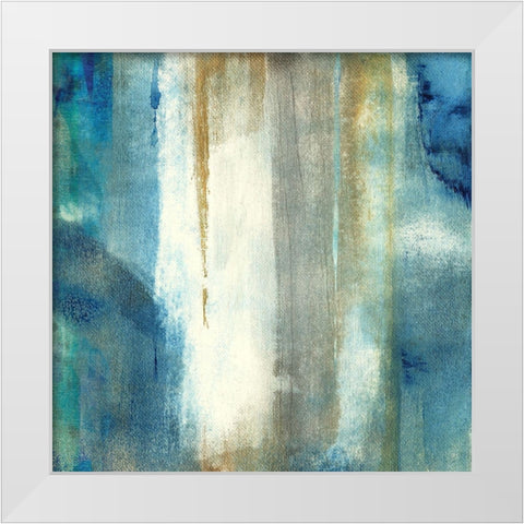 Sand Lake Summer III White Modern Wood Framed Art Print by Jill, Susan