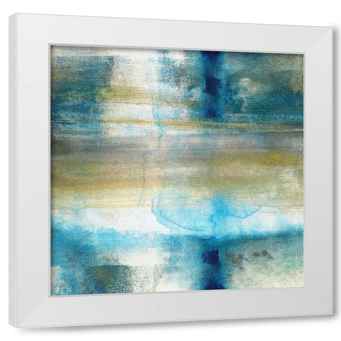 Sand Lake Summer IV White Modern Wood Framed Art Print by Jill, Susan
