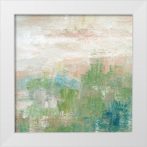 Sea Foam II White Modern Wood Framed Art Print by Nan