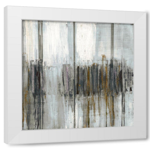 Saturnia Spring I White Modern Wood Framed Art Print by Jill, Susan
