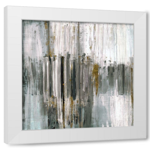 Saturnia Spring II White Modern Wood Framed Art Print by Jill, Susan