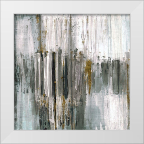 Saturnia Spring II White Modern Wood Framed Art Print by Jill, Susan