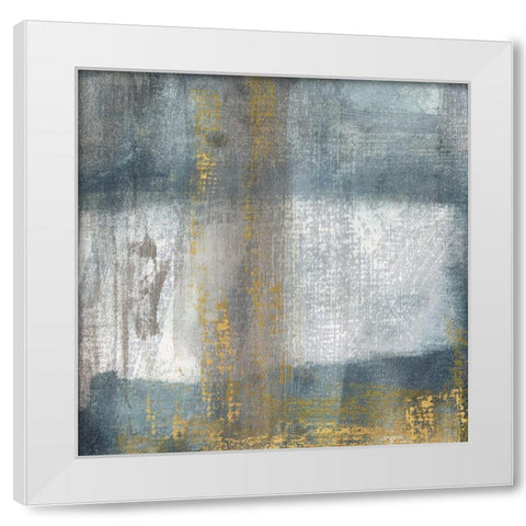Frost Valley White Modern Wood Framed Art Print by Jill, Susan