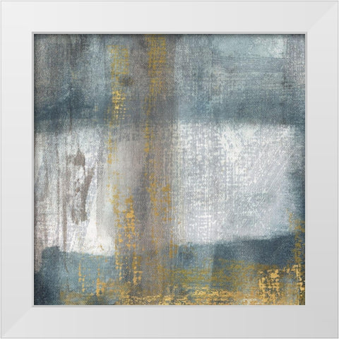 Frost Valley White Modern Wood Framed Art Print by Jill, Susan