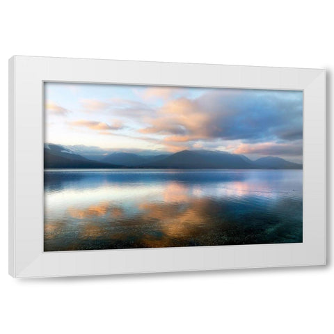 Magic Hour White Modern Wood Framed Art Print by Gallery, Jaynes