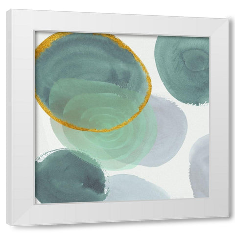 Ontario II White Modern Wood Framed Art Print by Jill, Susan