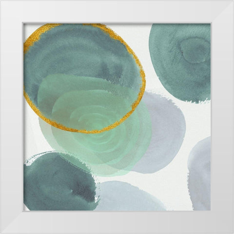 Ontario II White Modern Wood Framed Art Print by Jill, Susan