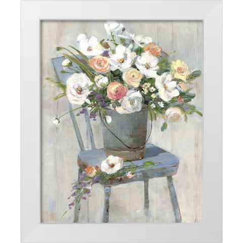 Sweet Pickins White Modern Wood Framed Art Print by Swatland, Sally